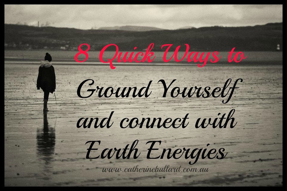 ground yourself connect to earth energies